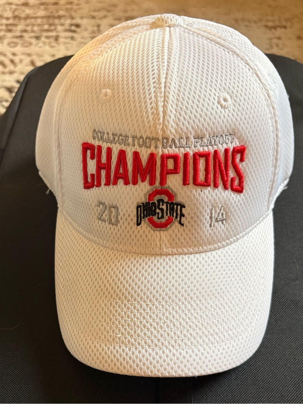 Ohio State Champions White Baseball Cap